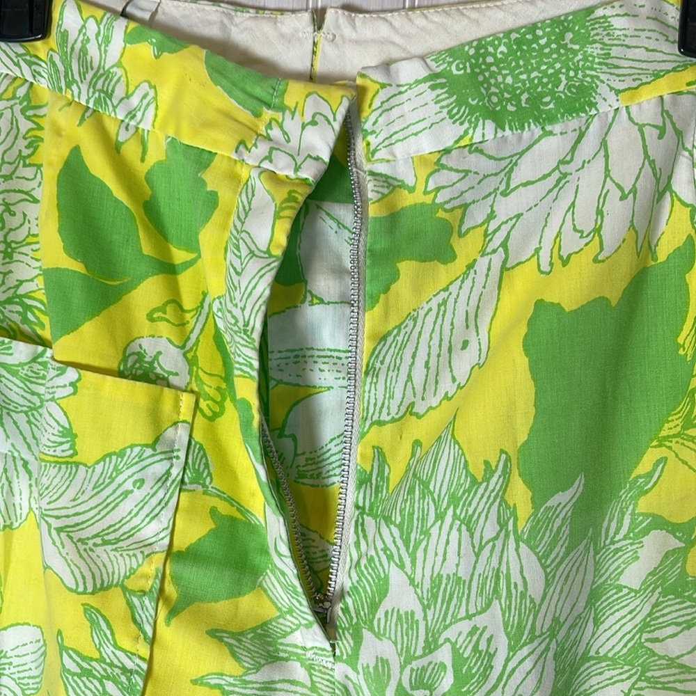 VINTAGE THE LILY FLORAL PANTS 1960s 70s - Picture 7 of 8